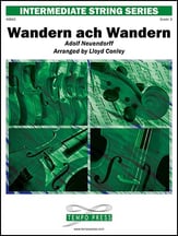 Wandern ach Wandern Orchestra sheet music cover